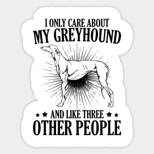 Greyhound Sticker